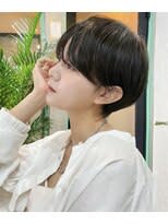 大人かわいい/マッシュショート/ハンサムショート