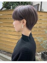 ラベンダーベージュショート