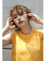 U-fu×ショートパーマ