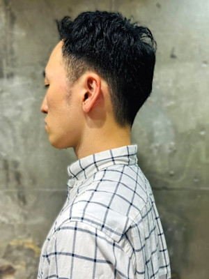 30代40代　ビジネスヘア　ベリーショート　メンズショート