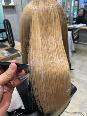 ブリーチ+髪質改善サブリミックトリートメント