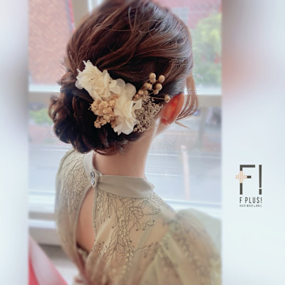 hairmake&nail F PLUS！×アップスタイル