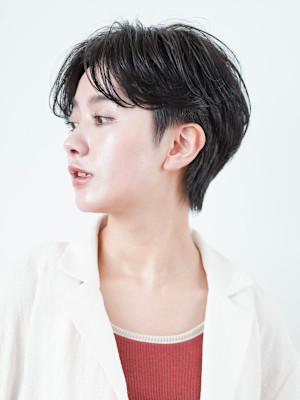 大人ハンサムショート