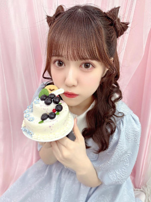 透色ドロップ佐倉なぎちゃん＊立体リボンハーフツイン＊まゆ