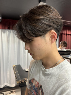 毛流れニュアンスパーマ/眉カット【錦糸町北口】