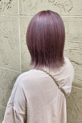 ピンクカラー/ブリーチカラー