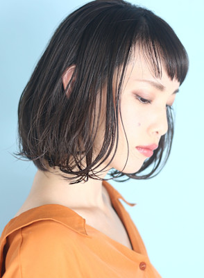 40代50代似合わせ小顔美髪シアーカラーカールショート