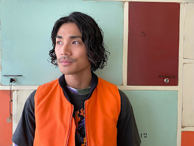 カット×緩めスパイラルパーマ