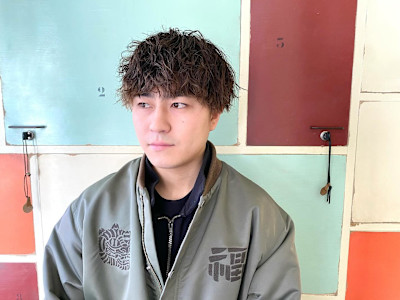 カット✖️パーマ【家族割30%OFF・ご近所割2０％OFF】