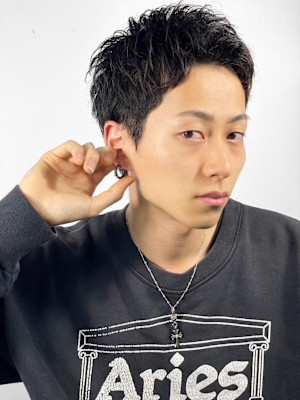 カジュアルスパイキーショート