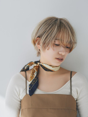 ショートブロンド×オレンジ【FIRST】Co小林・St酒井