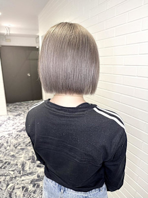 グレージュボブ
