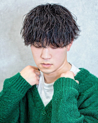 波巻きスパイラルパーマ