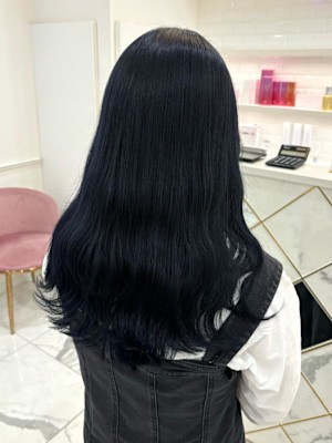 ブリーチ1回ブルーブラック＊まゆ