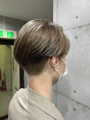 刈り上げまっしゅセンターパート