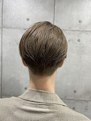 刈り上げまっしゅセンターパート