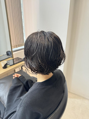 ふんわりパーマ