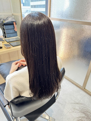 ナチュラルベージュロング