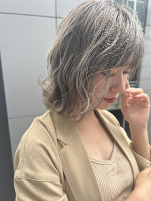 姫カットカールセミディシアーカラー