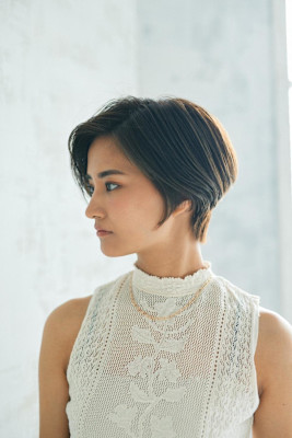 姫カットカールセミディシアーカラー