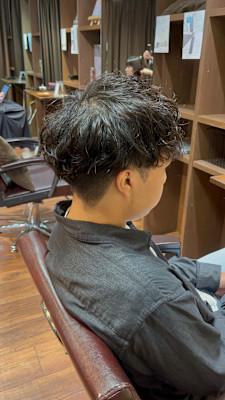 メンズツイストスパイラルパーマ♪