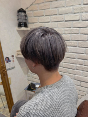 【MAGIC 米重】メンズハイトーン/シルバーアッシュ