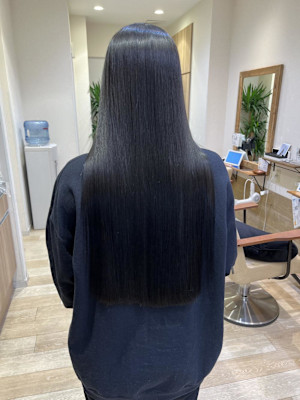 姫カットカールセミディシアーカラー