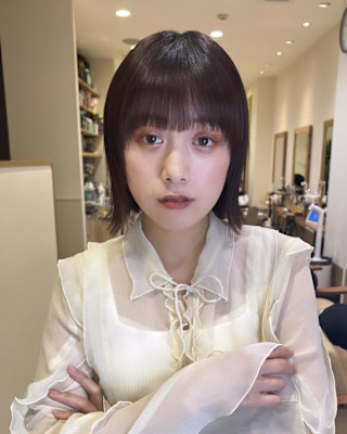 姫カットカールセミディシアーカラー