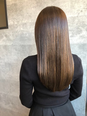 ROMA銀座★ 大人に人気似合わせ大人小顔ワンカールロングのイメージ画像