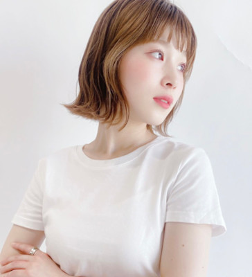 切りっぱなし外ハネボブ[本町/阿波座/立売堀]