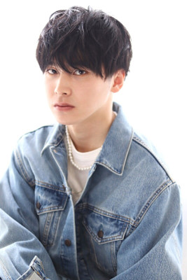 20代/30代におすすめ☆黒髪マッシュ×ニュアンスパーマ