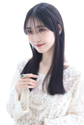 酸熱トリートメント×暗髪シースルーバング20代30代40代