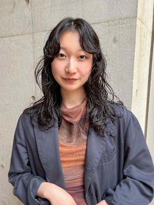 ロングニュアンスパーマ