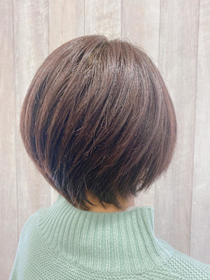 白髪染め/グラデーションボブ
