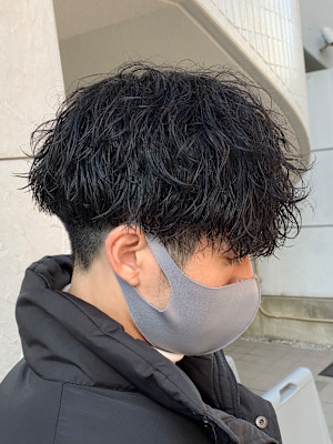 ツイストスパイラル/波巻き/ハイライト/マッシュパーマ