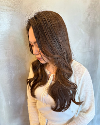 池袋/レイヤーカット/イルミナカラー/韓国巻き