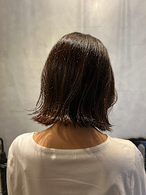 外はね伸ばし中