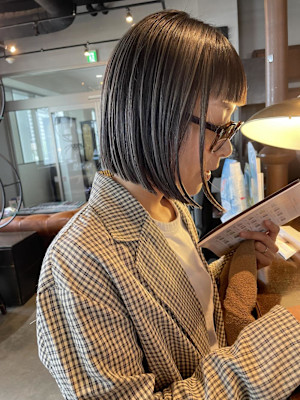 ヘイリーボブ/アンブレラカラー/ボブ/