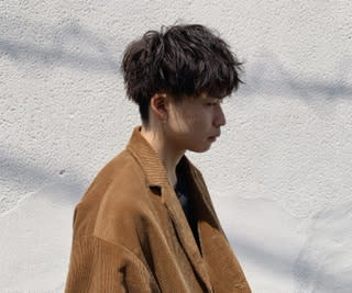 マッシュショート×スパイラルパーマ