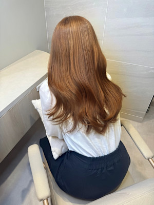 透明感たっぷりイルミナダブルカラー