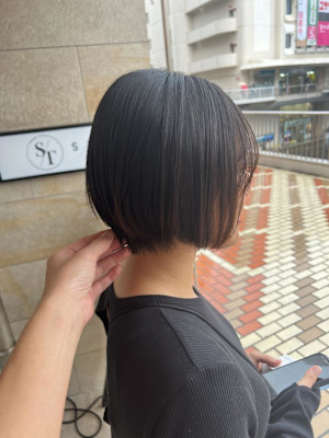 姫カットカールセミディシアーカラー