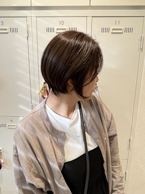 姫カットカールセミディシアーカラー