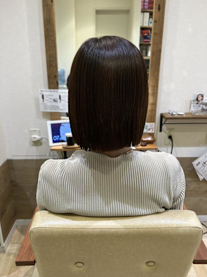 姫カットカールセミディシアーカラー