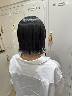 姫カットカールセミディシアーカラー