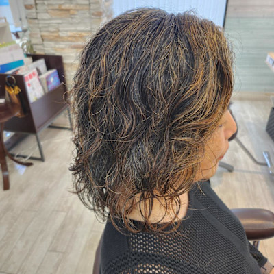 グロスドレープパーマ