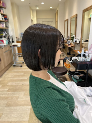 姫カットカールセミディシアーカラー