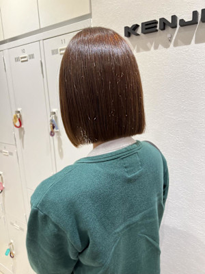 姫カットカールセミディシアーカラー