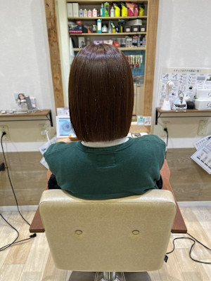 姫カットカールセミディシアーカラー