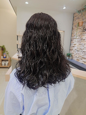 スパイラルパーマ