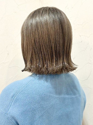 【Reir_下北沢】*外はねボブ＋ミントグレージュ＊